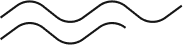 Decorative wave